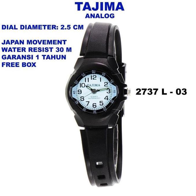 Toki- Jam Tangan Nita Tajima Sports Orginal 2737 Garansi 1 Tahun Quartz Rubber