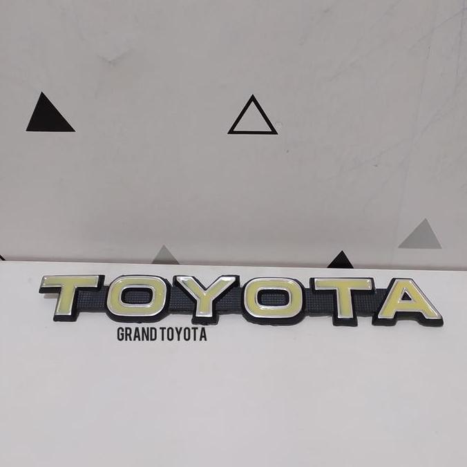 EMBLEM TOYOTA HARTOP FJ40 BJ40 RESTOCK