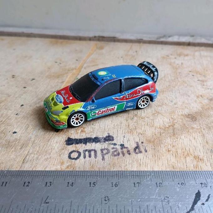 DIECAST MAJORETTE MOBIL FORD FOCUS WRC CS99