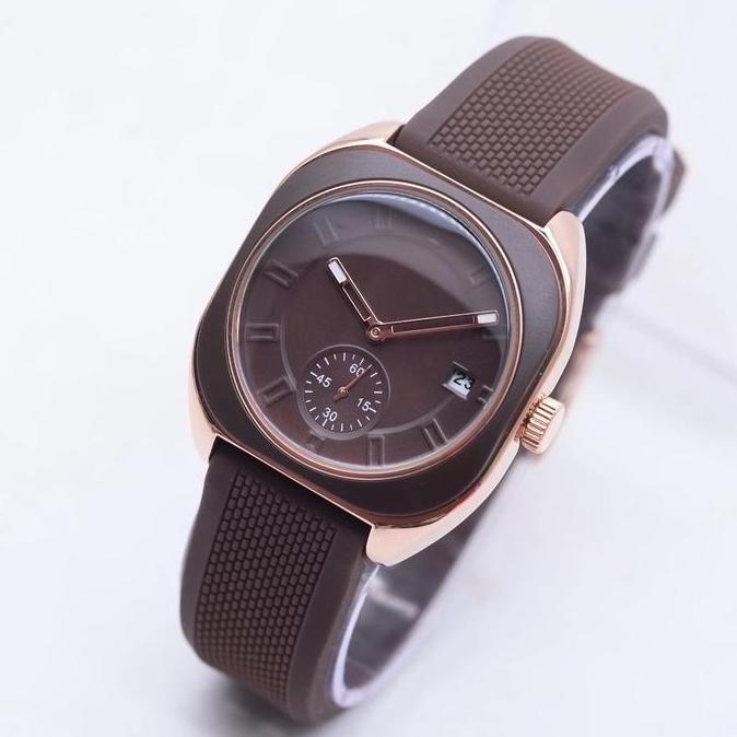 Toki- Jam Tangan Di Bah 50 Rb Analog Strap Rubber Varian Chrono Aktif