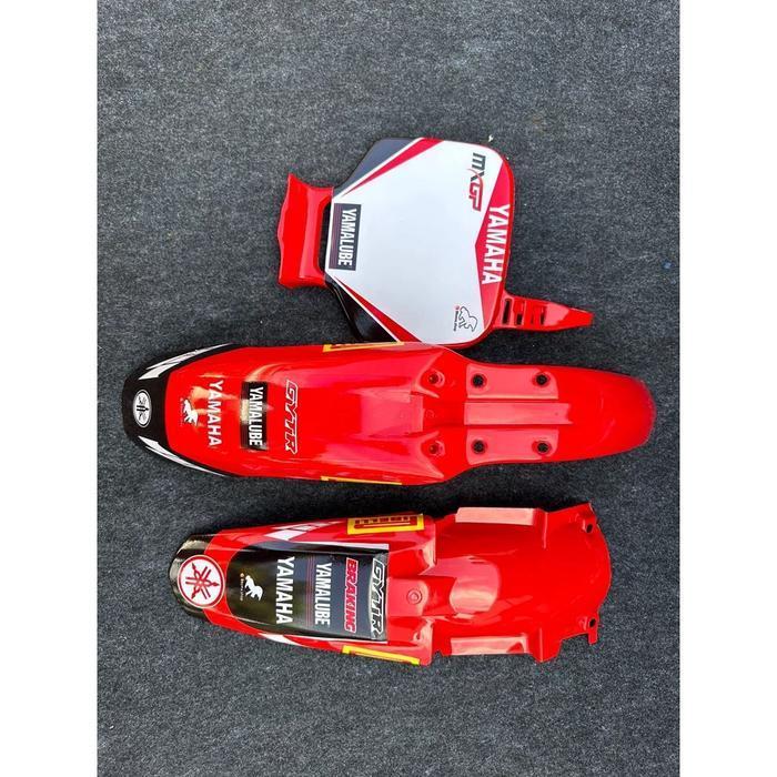 Spakbor Depan , Belakang & Papan Nomer Yz 85 Old | Yz 85 | Bebek Modif | Grasstrack Original Dan Ter