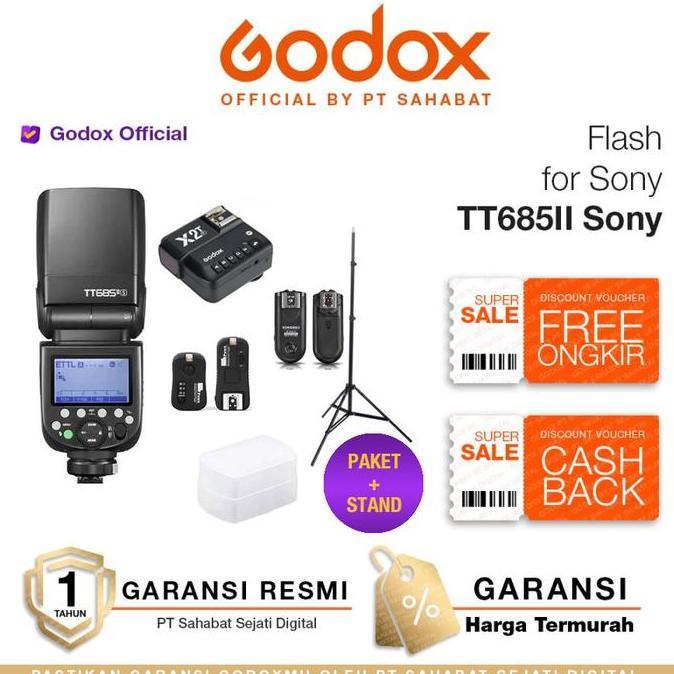 ferdyshp991 - Godox TT685II Sony Flash for Cameras Godox TT685IIS tt685 II Sony