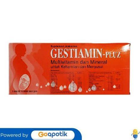 GESTIAMIN PLUZ BOX 30 TABLET