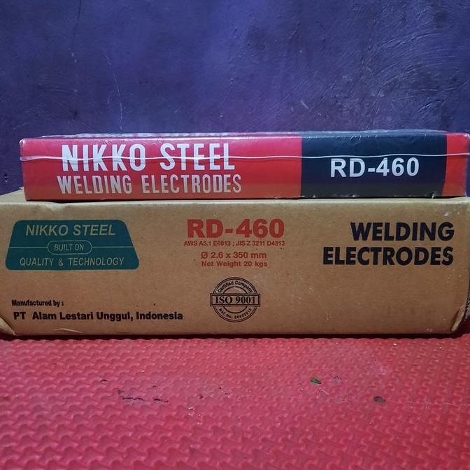 Promo Kawat Las Rd-460 2.6Mm 5Kg Rd 460 2,6Mm  Rd 460 3.2Mm 3,2Mm