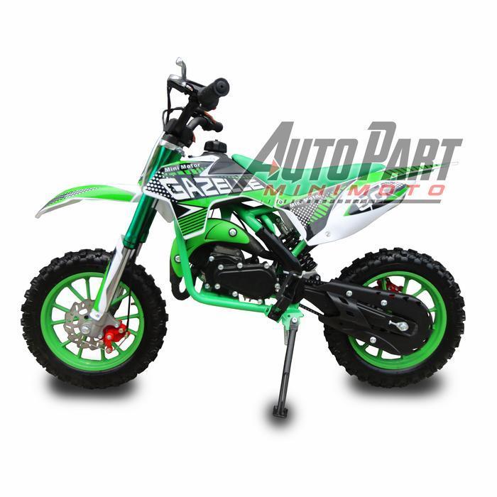 MOTOR MINI TRAIL GAZELLE 50CC MESIN 2TAK TRAIL MINI MT4 GAZELLE MATIC ORIGINAL DAN TERPERCAYA