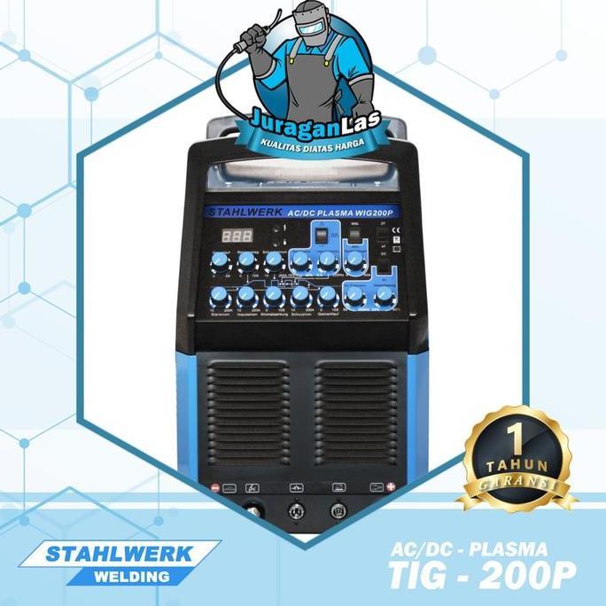 Murah Stahlwerk Tig-200P Ac/Dc Plasma Mesin Las Argon Tig Ac/Dc+Plasma 200A