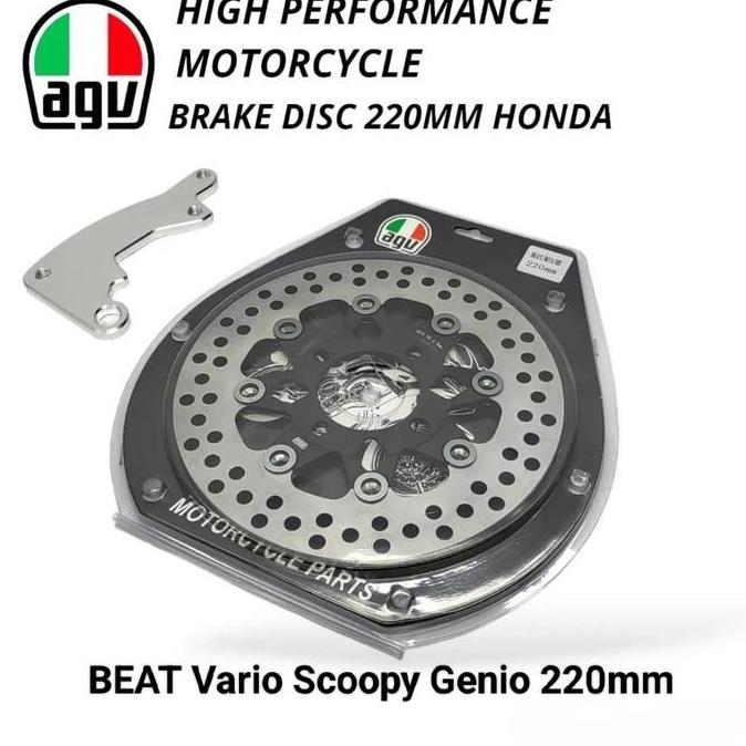 nazmoc - Piringan Disc Cakram Depan Variasi Model PSM JFK 220mm Beat Vario Scpy Diskon