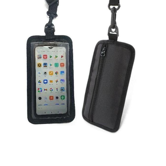 Tas Hp dan Uang Dompet gantung leher Pria Wanita | Tas Handphone Wanita Pria Terbaru Kekinian Selemp