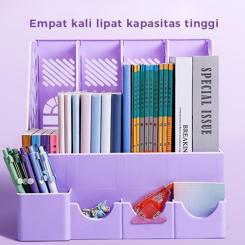 recommended fivevoo rak dokumen kantor/ tempat penyimpanan/ organizer stationery & dokumen/rak stand