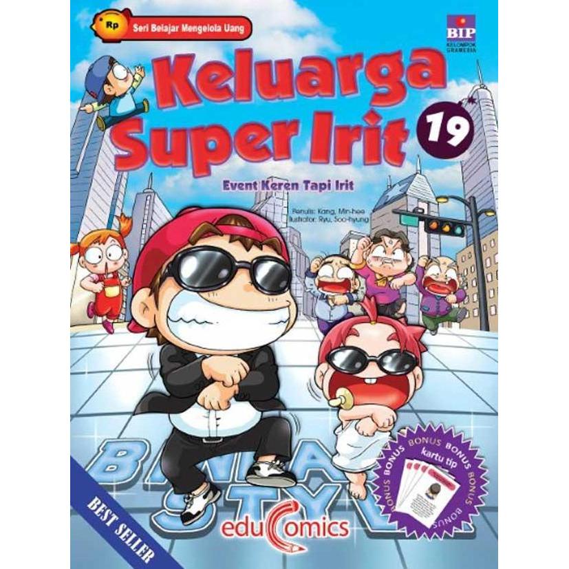 Ready Buku Educomic: Seri Belajar Mengelola Uang - Keluarga Super Irit 19