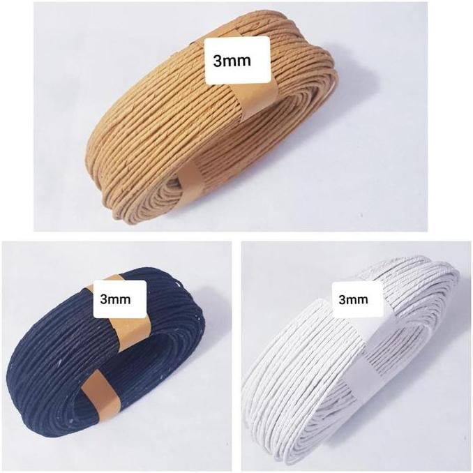 TALI KERTAS PAPERBAG DLL 3MM ISI 100METER