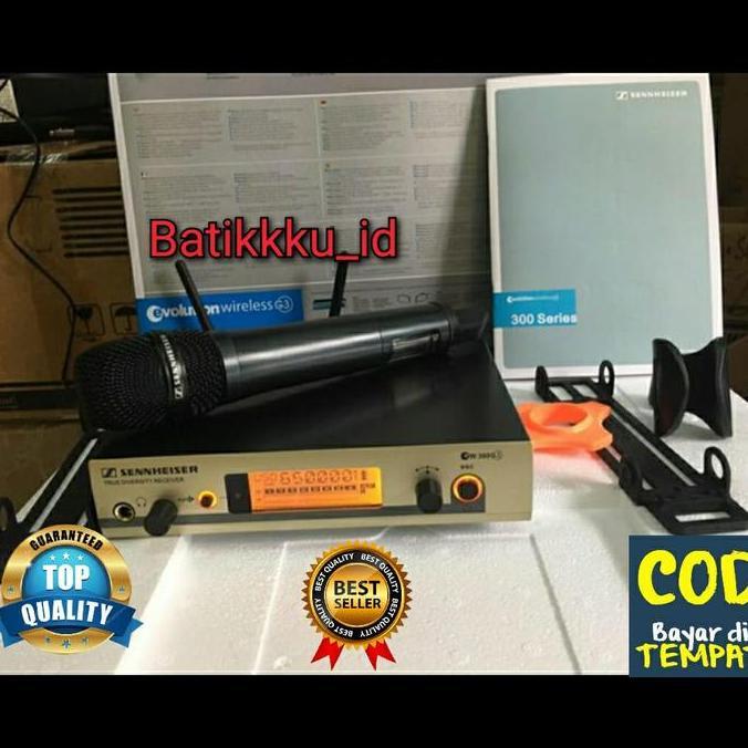 Grosir [Top Quality Bisa Cod] Mic Wireless Sennheiser Ew335G3 / Ew335 G3 / Ew 335G3 / Ew300G3 Single
