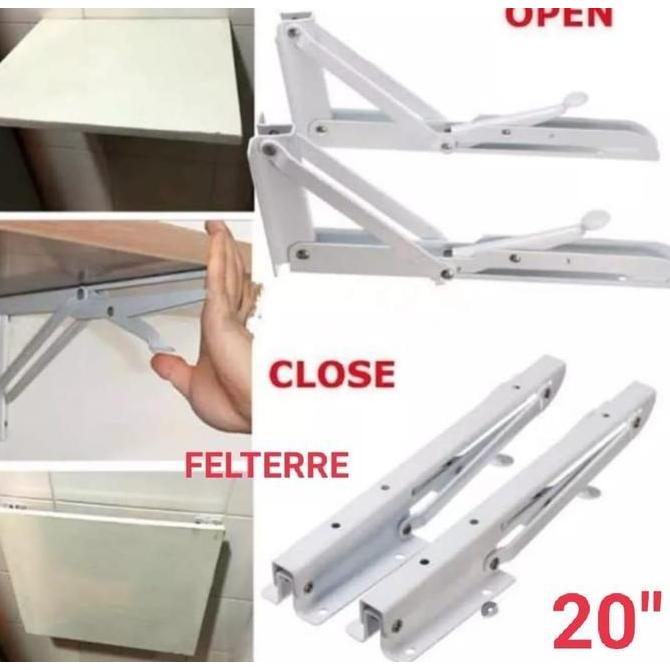 SIKU MEJA LIPAT 20"- 50cm TERBARU FELTERRE SIKU MEJA BAKSO SUPER TEBAL