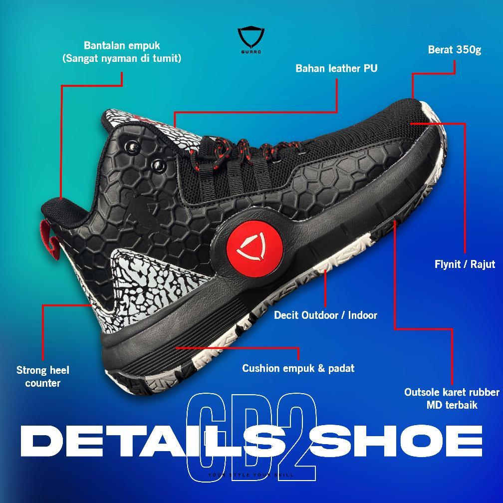 HOT PRODUCT SEPATU BASKET GD2 GUARD / SEPATU BASKET ORIGINAL