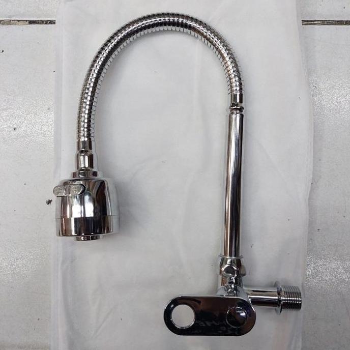 Kran Sink Flexible Tembok / Kran Sink Angsa Flexible