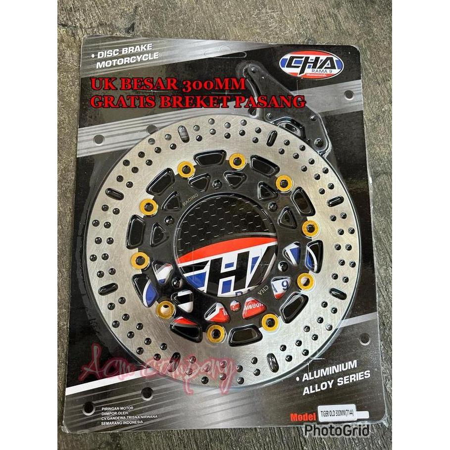 nazmoc - Piringan cakram lebar 300mm Tiger lama / Verza / Cb150R / Megapro Diskon