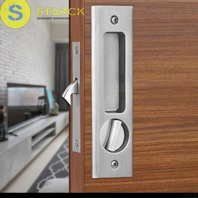 Edificio- Kunci Handel Pintu Kayu Geser Aluminium Sliding Lipat Folding Door