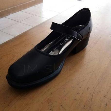 PROMO TERBARU VILANDO SEPATU PANTOFEL WANITA | Pansus | Sekolah | Paskibra | PDH Hitam 100% ORI