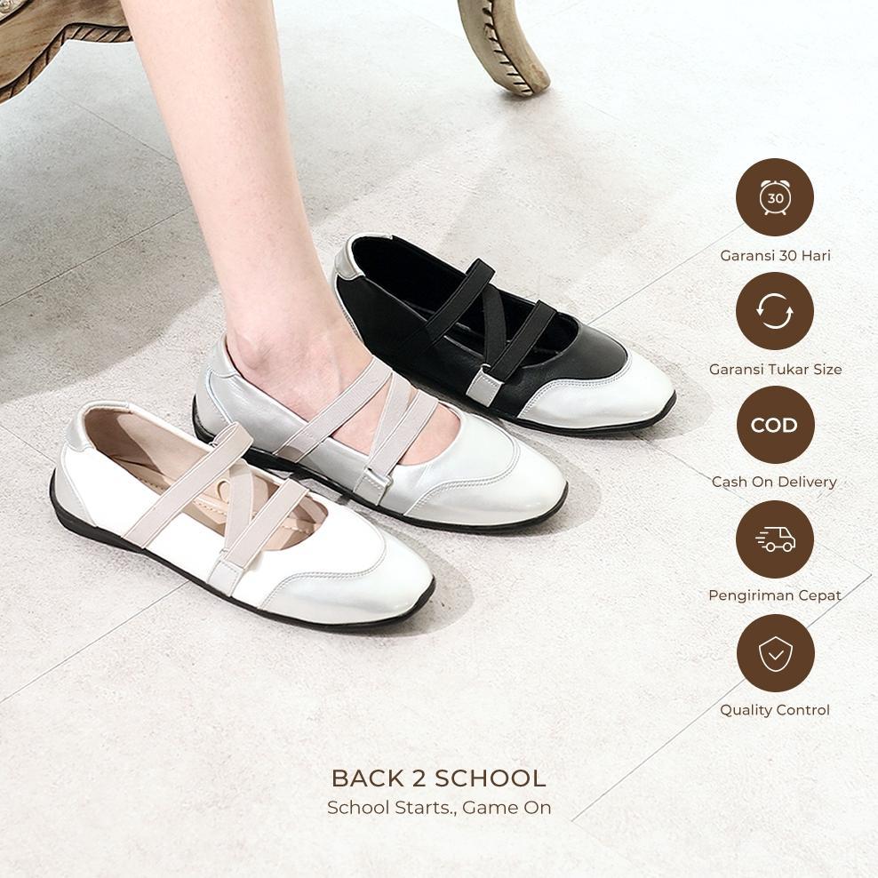 Official Winod Naura Sepatu Ballerina Sneakers Speedcat Slip On Wanita