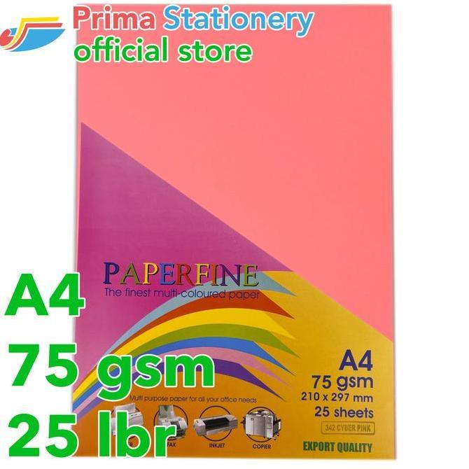 Kertas HVS Warna Paperfine Cyber Pink