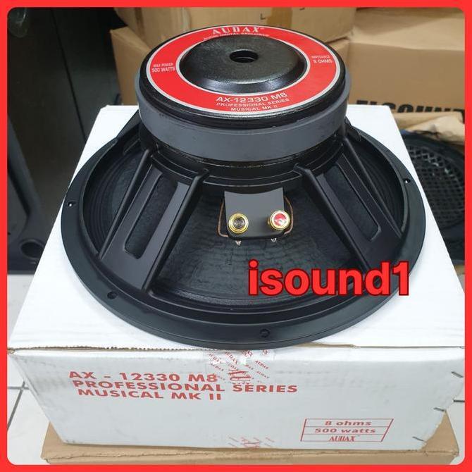 Murah Speaker Audax 12 Inch Ax 12330 M8 Full Range Original Audax Indonesia
