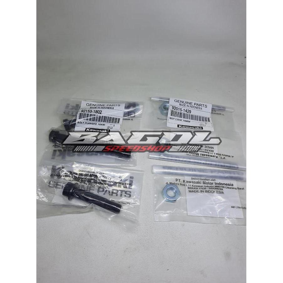 BAUT MUR UNI TRAK UNITRACK SET NINJA R SS ORIGINAL KAWASAKI DISKON