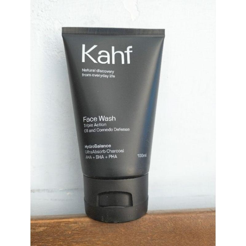Kahf Face Wash Triple Action Oil And Comedo Defense 100Ml - Kahf Oil