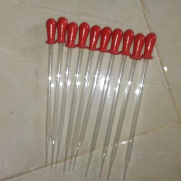 PIPET TETES KACA PANJANG TIPIS @ISI 100