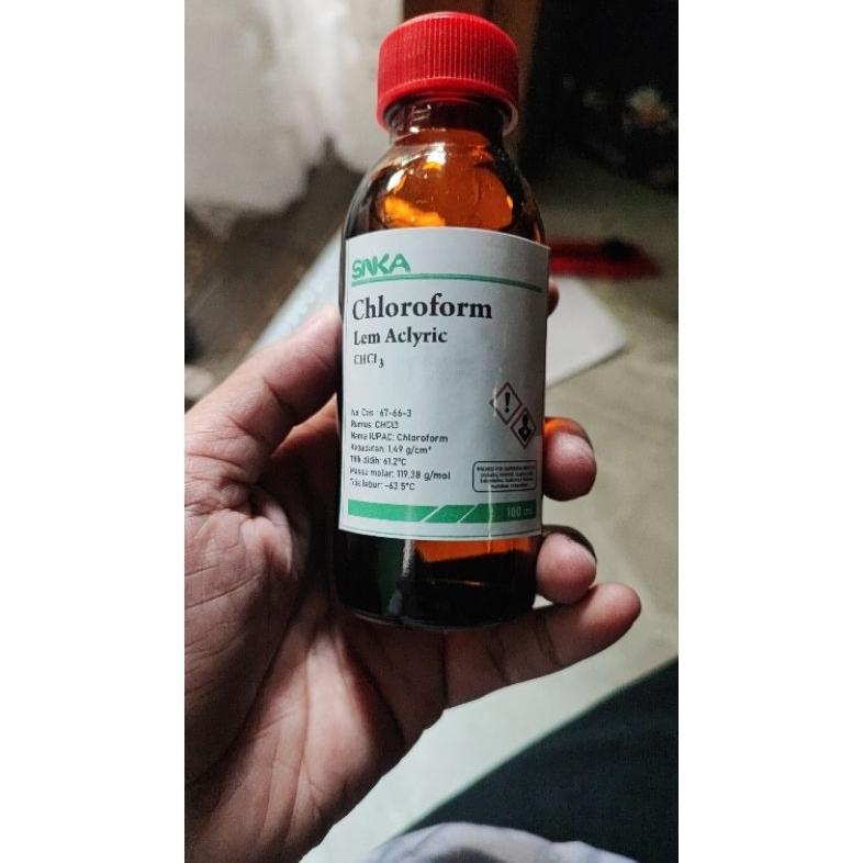 [ New ] New KLOROFORM  perlengkapan lab sekolah 100ml teknis grade