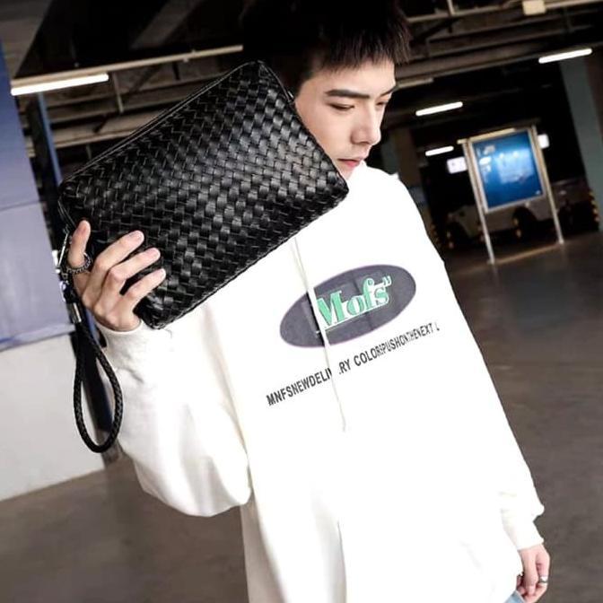 NEW PRODUCT LEATHER CONCEPT Clutch Bag Pria Clutch Kulit Pria Tas Tangan Pria Tas Kulit LOWINSKIE