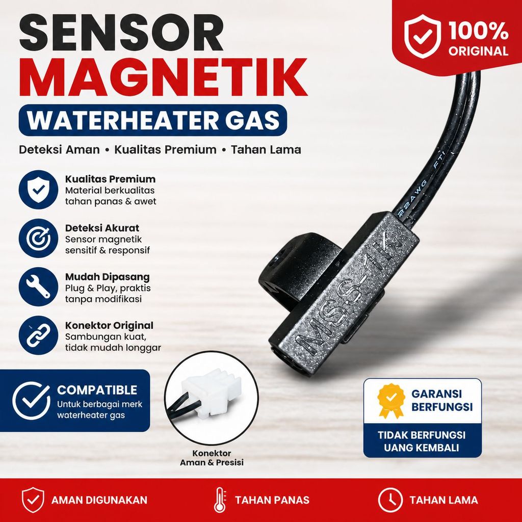 Sensor Magnetik Gas Water Heater Magnetic Switch Sensor Air Water Heater Gas Micro Switch Magnetik