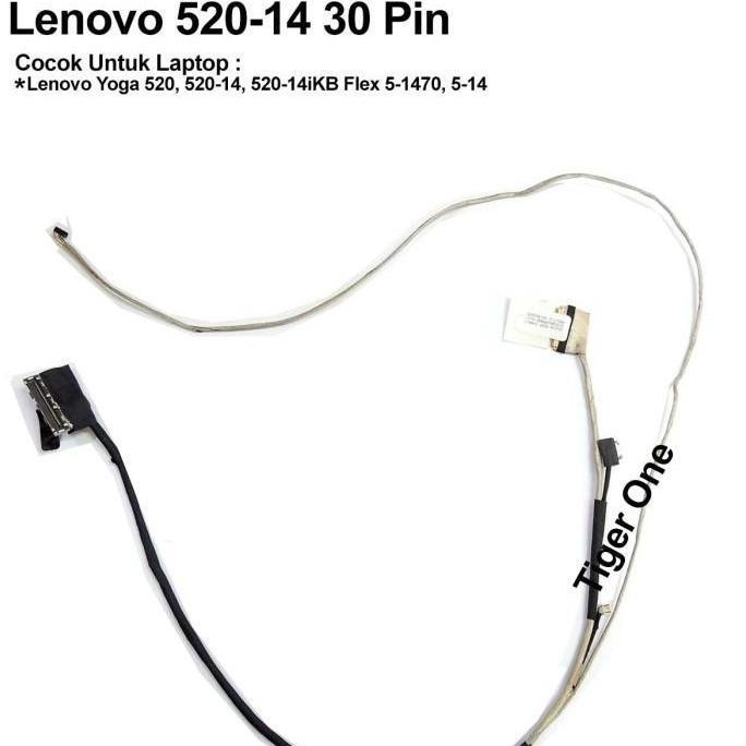 XL50 COCOK UNTUK KABEL FLEXIBLE FLEKSIBEL LCD LED LENOVO FLEX 5-1470 5-14 DC02002R TOJ27