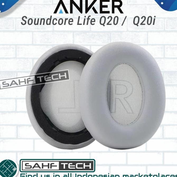 Murah Bantalan Busa Anker Soundcore Life Q20 / Q20Bt / Q20I / Q20+ Earpad Earcup Ear Pad Cup Cushion