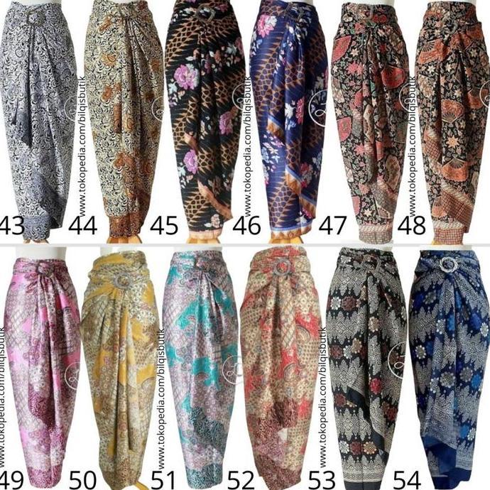 DB19 - ROK LILIT BATIK WANITA PANJANG / ROK TRADISIONAL SETELAN KEBAYA