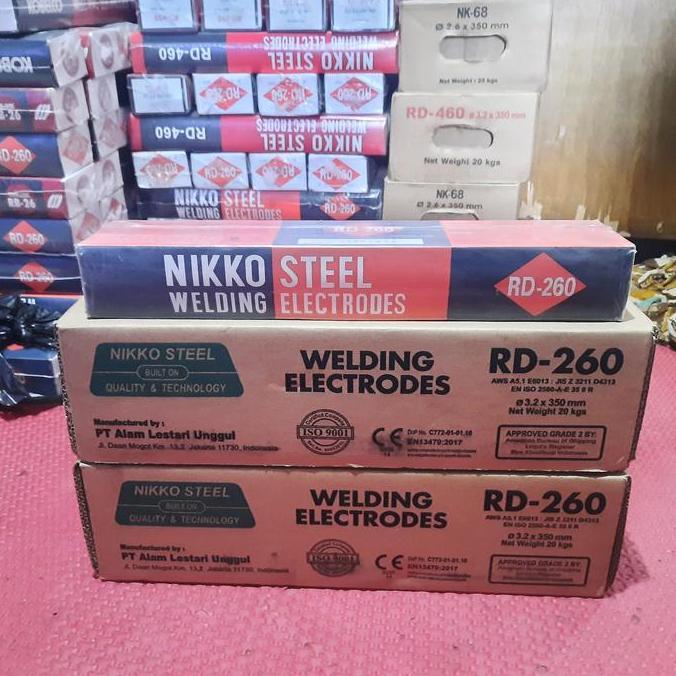 Pazx- Kat Las Rd 260 3.2Mm 3,2Mm 32Mm Nikko Steel Rd260 3,2Mm 32Mm