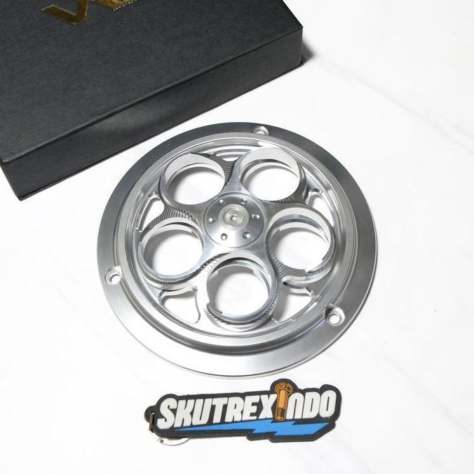 Cover Fan Spinner Silver Vespa Sprint Primavera S LX
