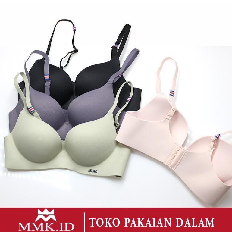 HOT Bra Tanpa Kawat Wanita Sexy FashionKorea Pakaian Dalam BH Sport Gym Olahraga