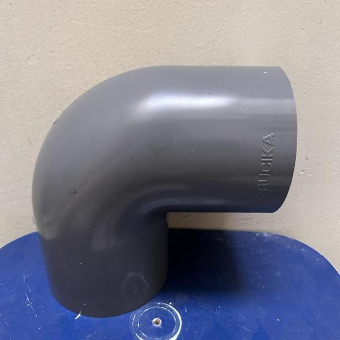 BEBAS ONGKIR - RUCIKA KNEE 4" INCH AW ELBOW KENI BELOKAN L BOW PVC 4 dim