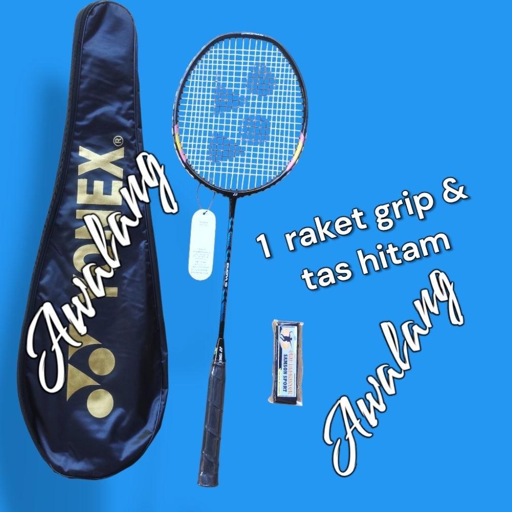 NEW PRODUCT Raket Bulutangkis Pemula RAKET GRIP & TAS Siap Pakai Raket Badminton Grosir PBSI