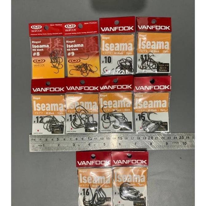 Vanfook Ringed Iseama NS Black Kail Pancing (TERBAIK) (TERBARU) (TERMURAH)