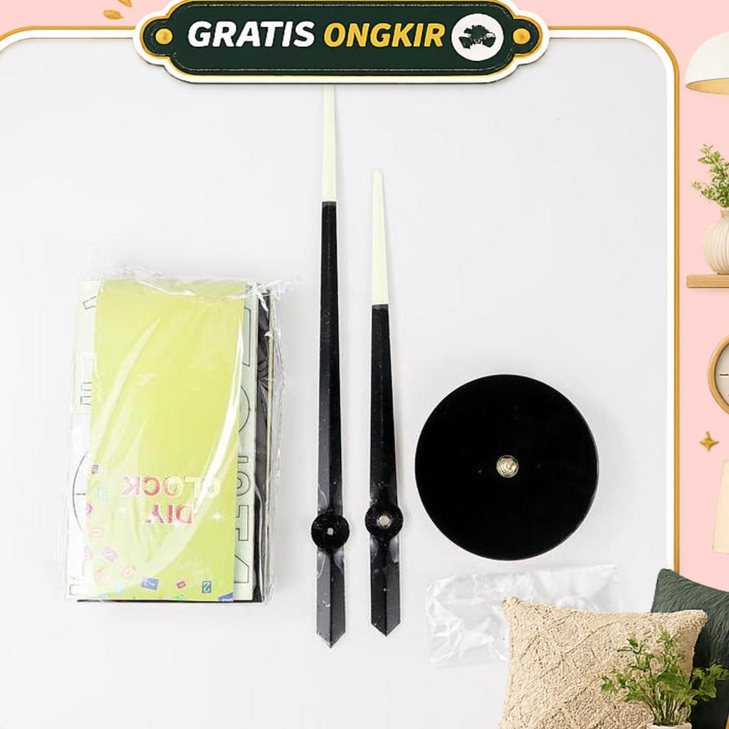 Jam Dinding Besar Jam Jumbo Jam Dinding Besar Diy Giant Clock Quartz