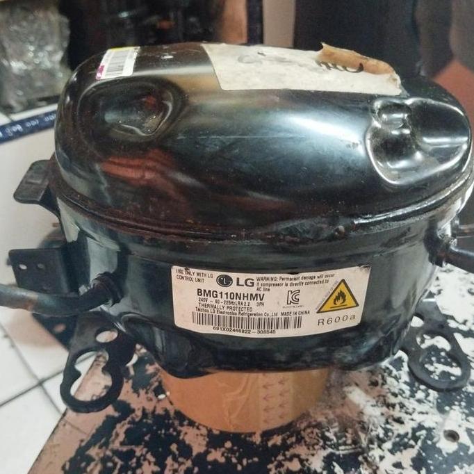 KOMPRESOR KULKAS LG INVERTER BMG110NHMV BEKAS KH99