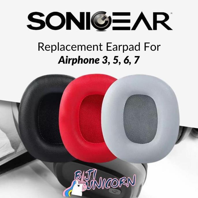 Earcup/Earpad/Ear Cushion Sonicgear Airphone 3 5 6 7 Busa Foam Premium