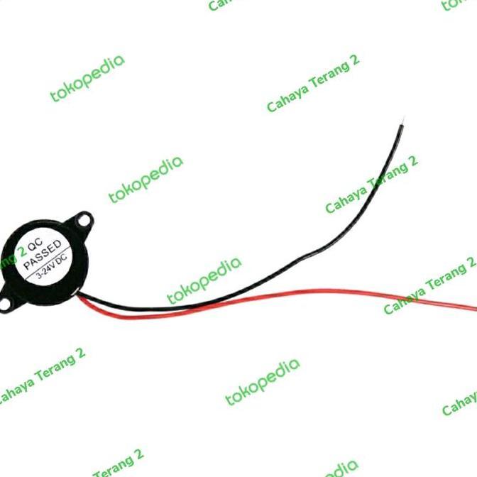BUZZER 3V-24V DC SUARA CONTINUOUS / BUZZER TANGGUNG 3V-24V DC PM99