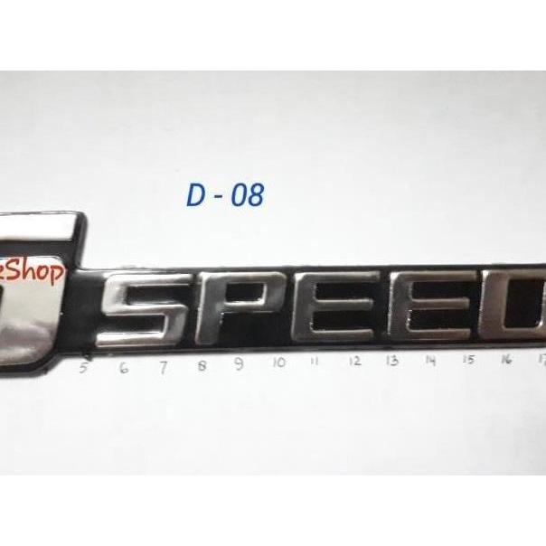 Emblem - Logo - Tempelan - Sticker - Lambang 5Speed / 5 Speed .