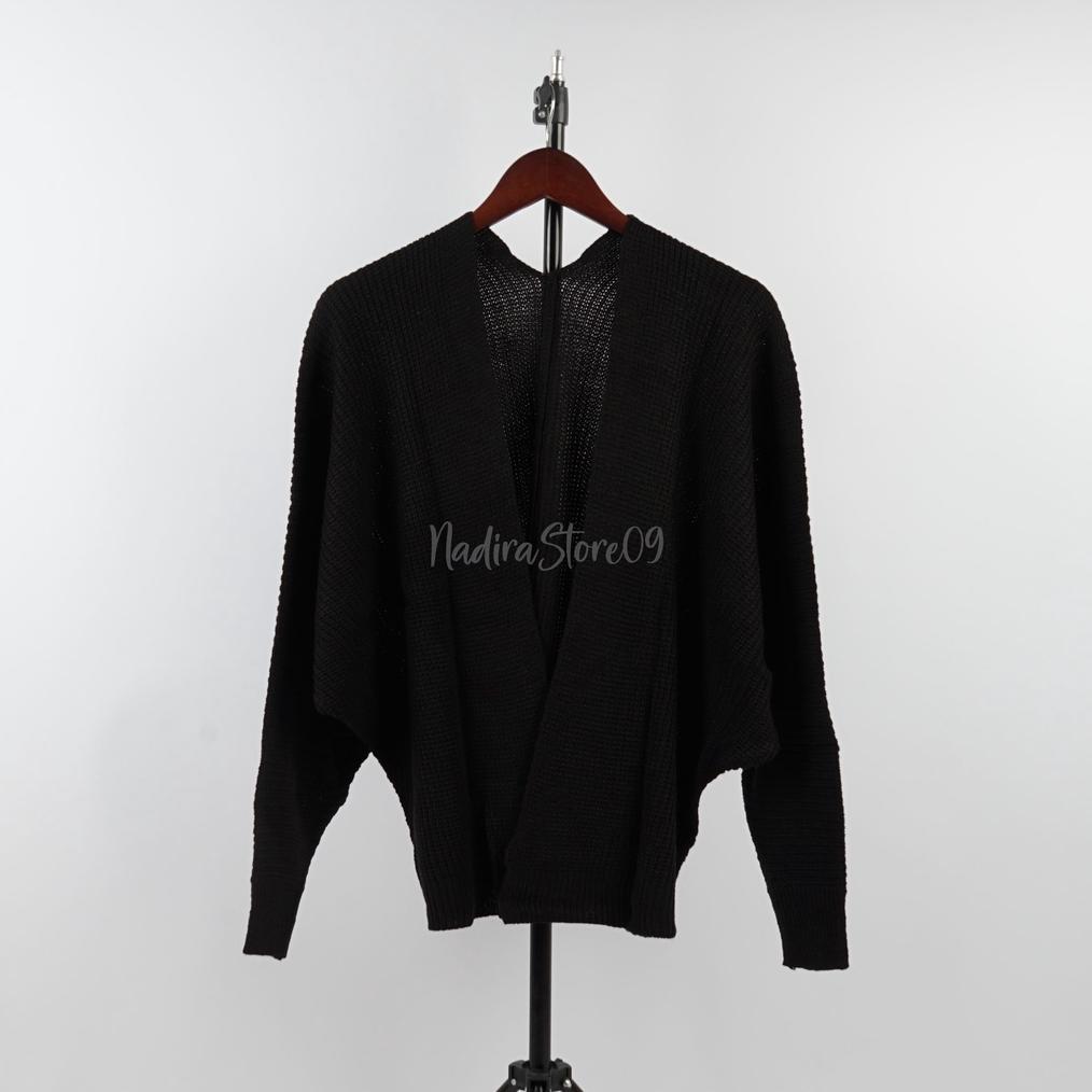 Murah Cardigan Batwing Rajut Oversize Premium Warna Beragam
