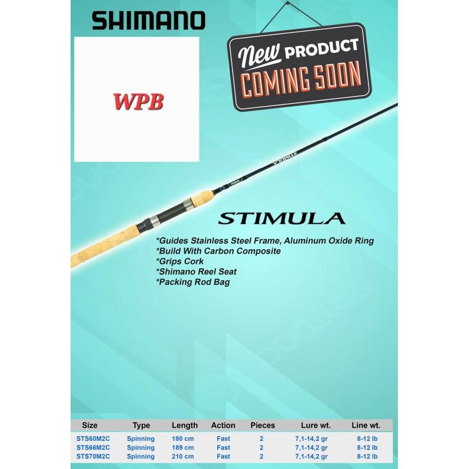 Rod SPINNING SHIMANO STIMULA (TERBAIK) (TERBARU) (TERMURAH)