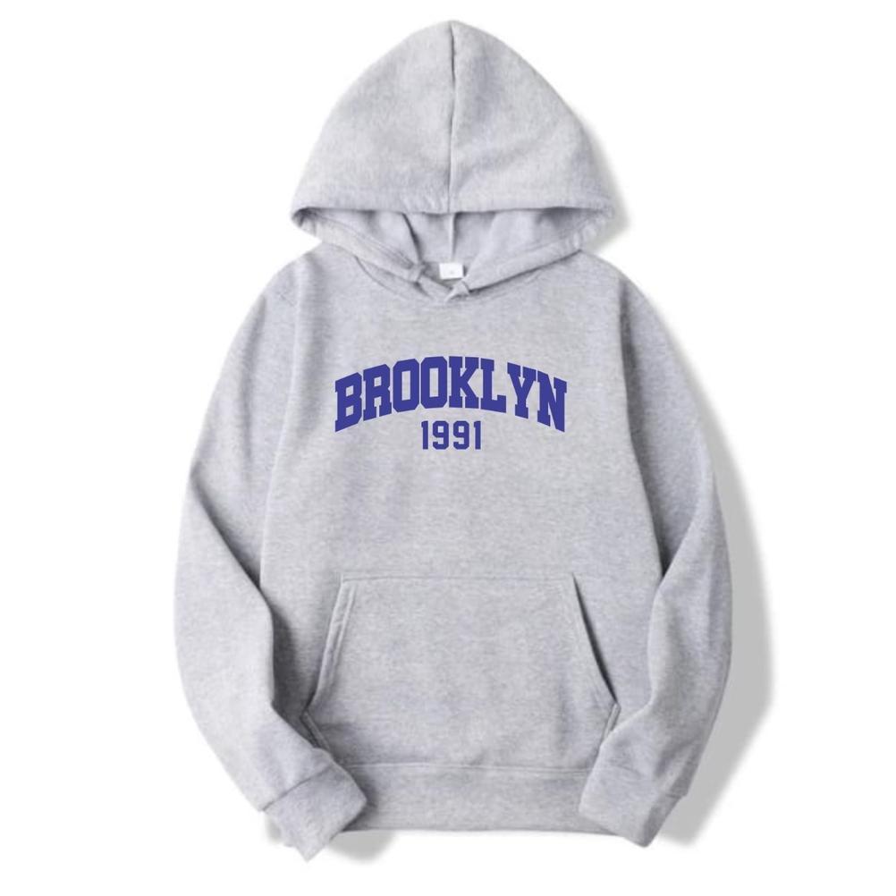ORIGINAL BROOKLYN 1991 SWEATER HOODIE || SIZE M - L - XL ( PRIA & WANITA )