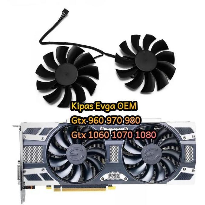 fan kipas vga EVGA Gtx 1080 1070 1060 87mm 4pin
