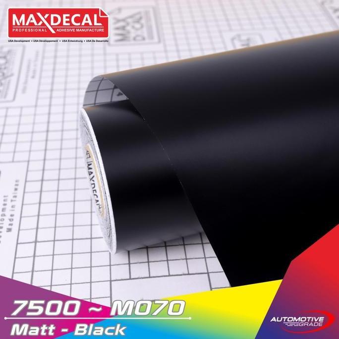 Skotlet hitam doff sticker motor laptop aquarium